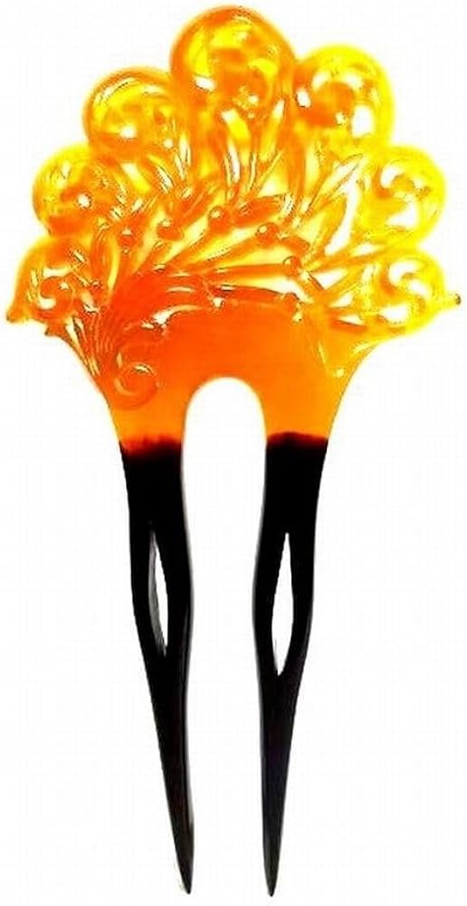 鼈甲本漆　かんざし　時代物　「年末限定値引き　16500円から3割引き Amazon | 【創業明治七年べっ甲の菊池 セール中】本べっ甲